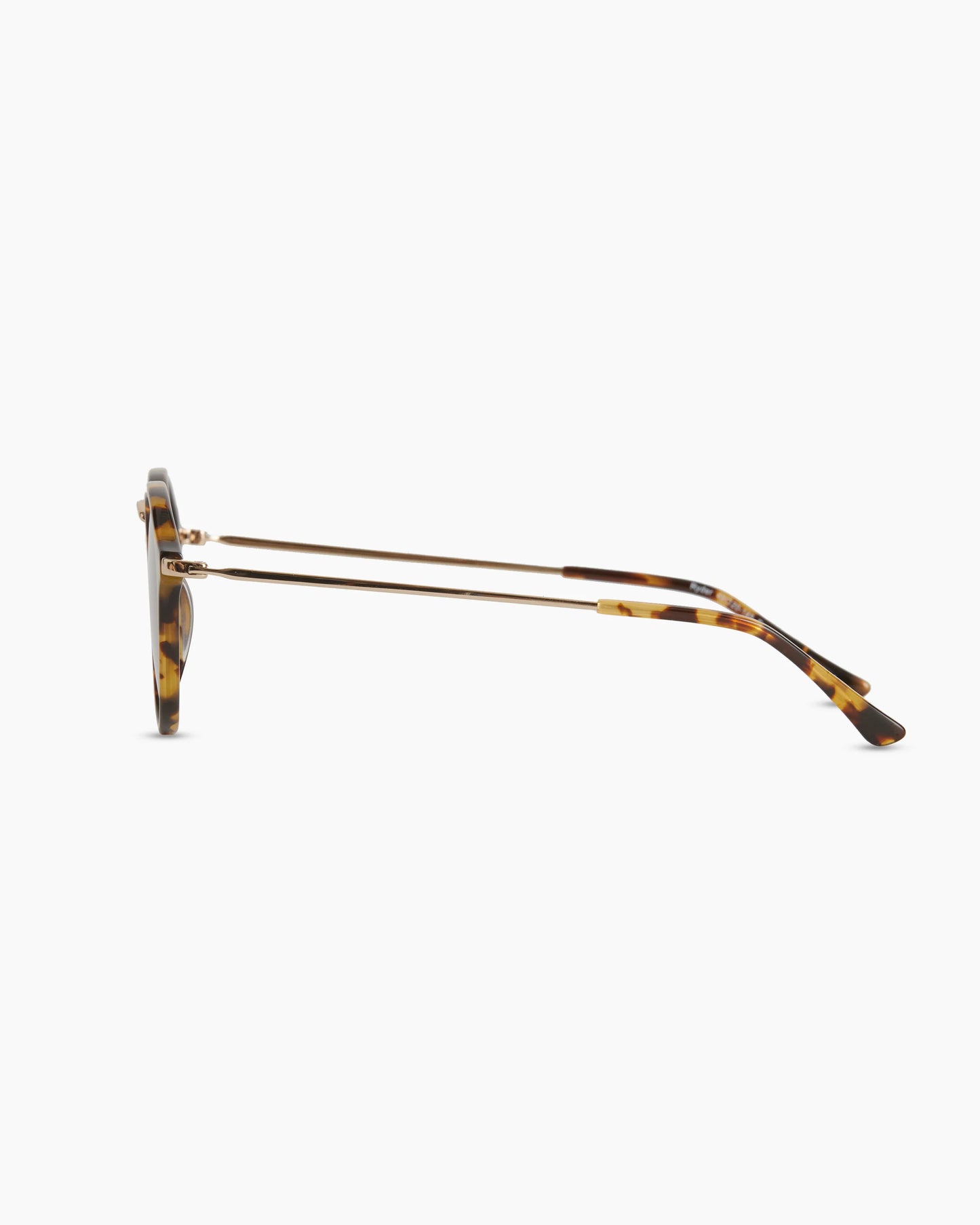 Ryder Polarized Acetate Sunglasses - One Size / Fawn Tortoise with Brown lens