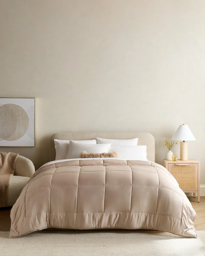 Bamboo Comforter - Twin / Soft Pink