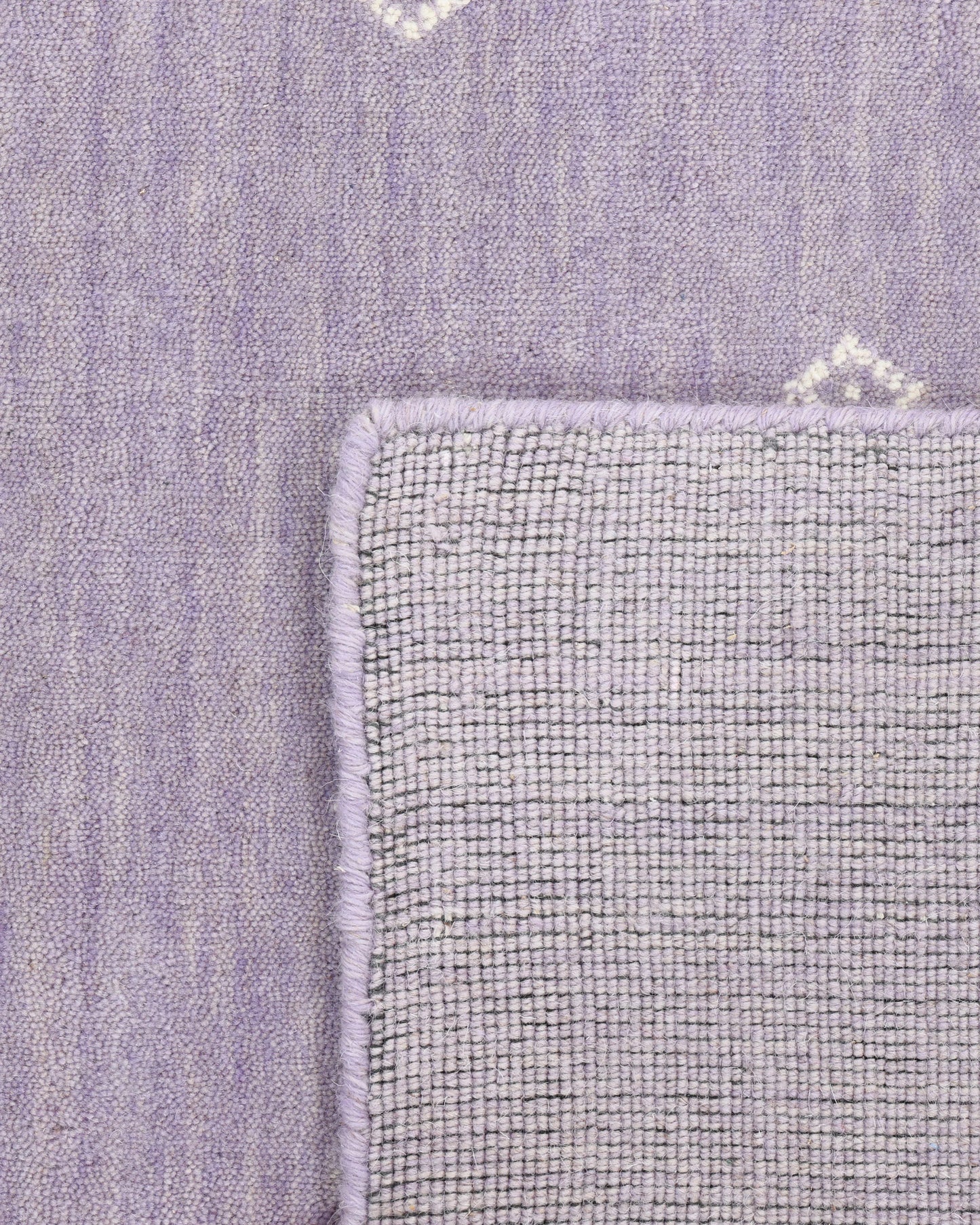 Dakota Kids Hand-Loomed Wool Rug - 4' x 6' / Baby Blue