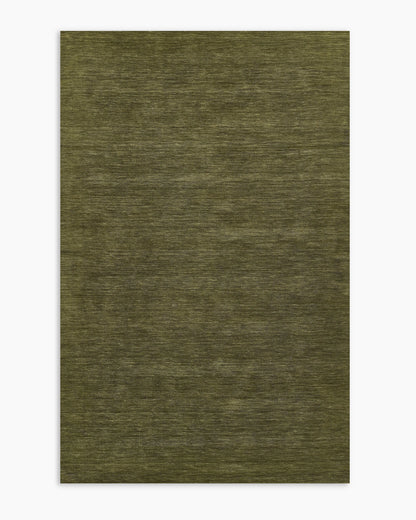 Wells Hand-Loomed Wool Rug - 5' x 8' / Blue
