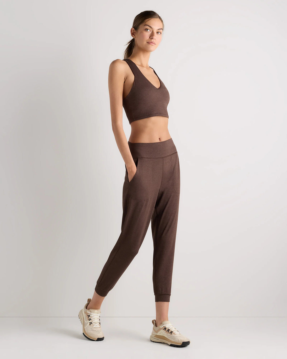 Ultra-Soft Mid-Rise Jogger - XS / Heather Charcoal