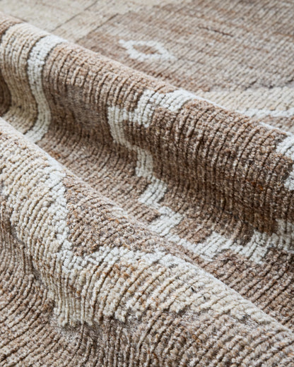 Sonora Handwoven Wool Rug - 5' x 7'6" / Brown