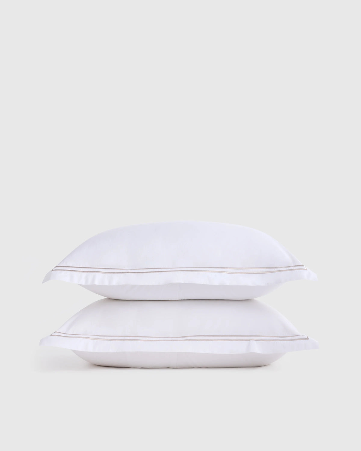Organic Crisp Percale Sham Set - Standard / White