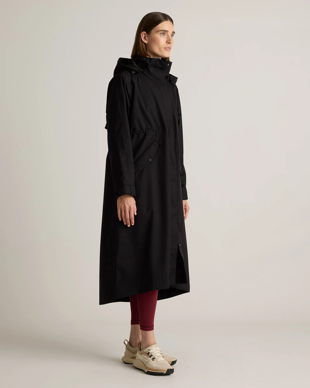 Weather Proof Rain Trench Coat - XS / Dark Spruce