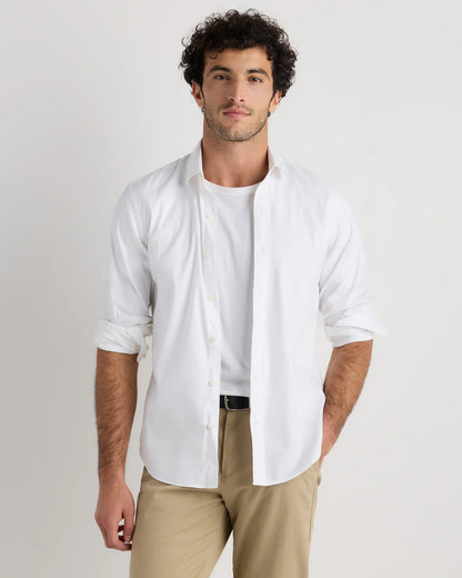 Comfortflex Performance Dress Shirt - S / Blue Stripe