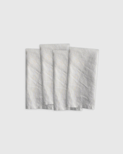 European Linen Napkins (Set of 4) - One Size / Mist