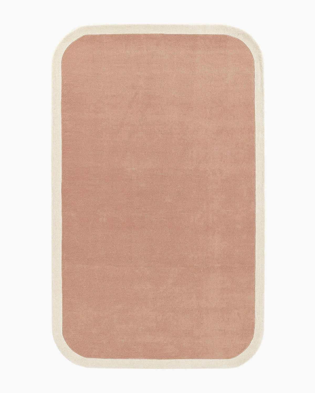 Colorful Curves Hand-Tufted Rug - 3'6" x 5'6" / Pink