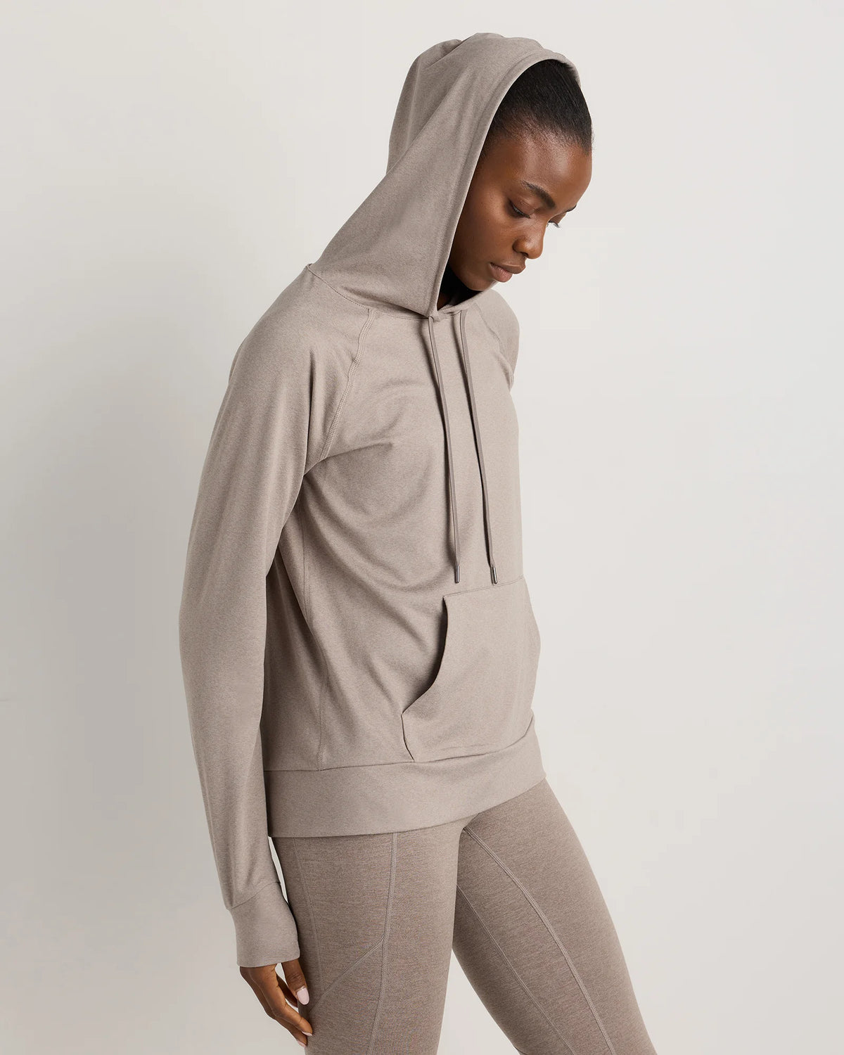 Flowknit Pullover Hoodie - XS / Heather Navy