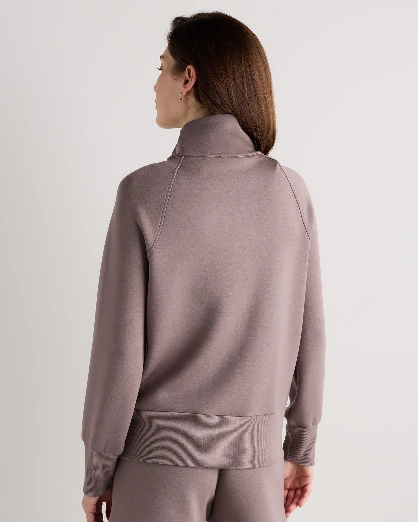 CloudComfort Full-Zip Sweatshirt - XS / Dark Taupe